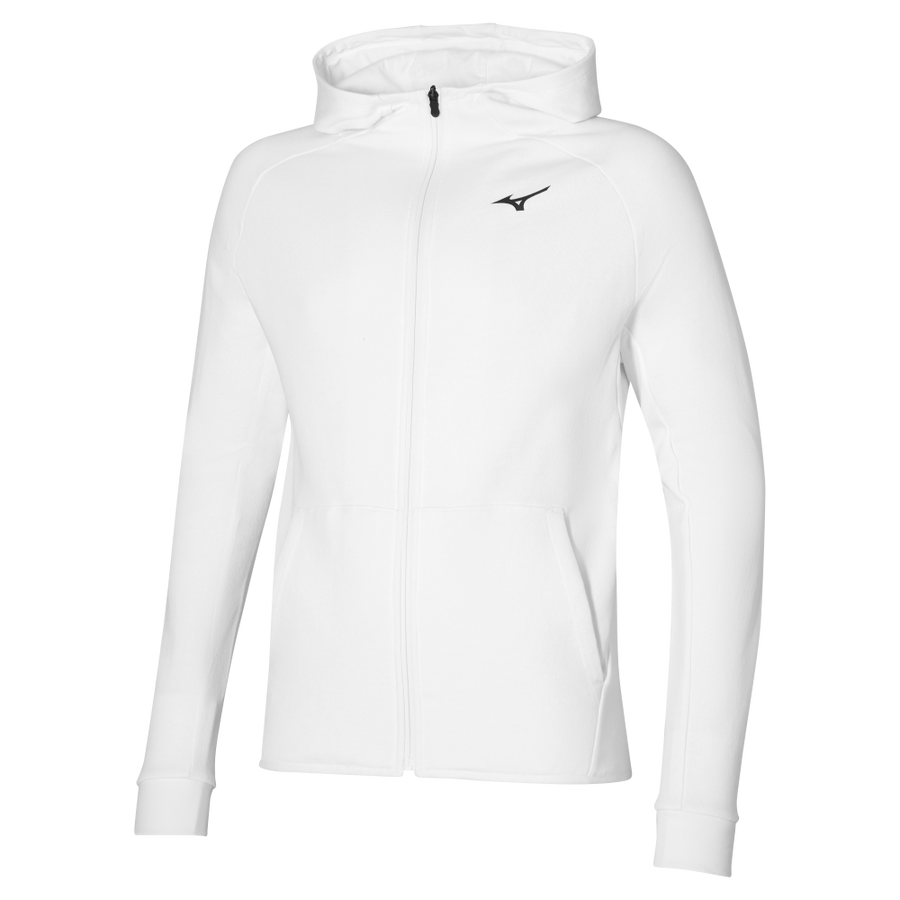 Mizuno ATHLETICS RB SWEAT JACKET White